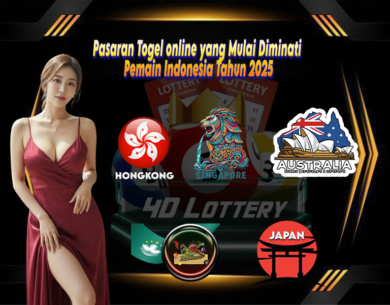 Pasaran Togel online yang Mulai Diminati Pemain Indonesia Tahun 2025